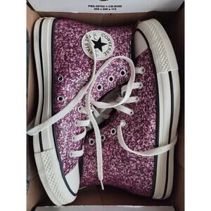 NWT Converse Chuck Taylor All Star Confetti Sparkle High Top Punk Classic Grunge